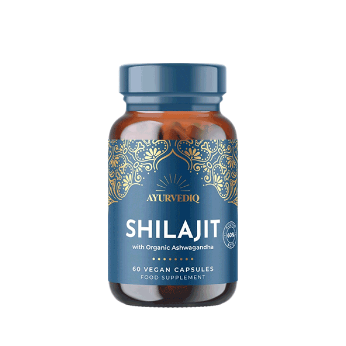 Organic Shilajit & Ashwagandha- 60 capsules