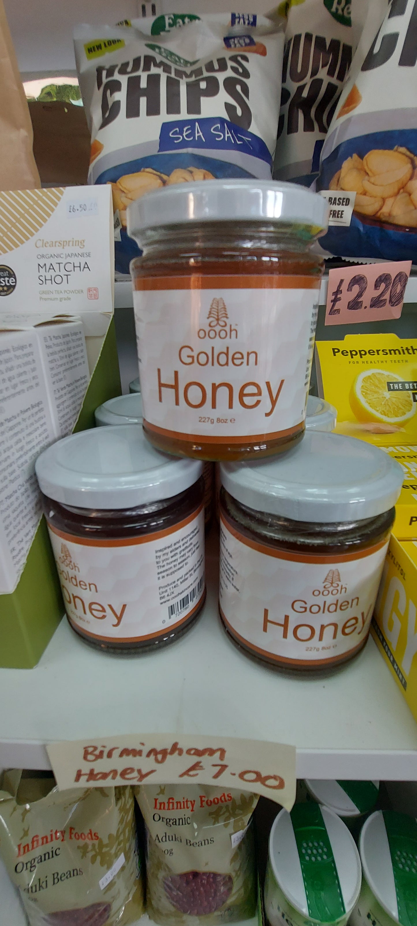Oooh Health Unpasteurized Natural Honey 2024 Harvest 340g