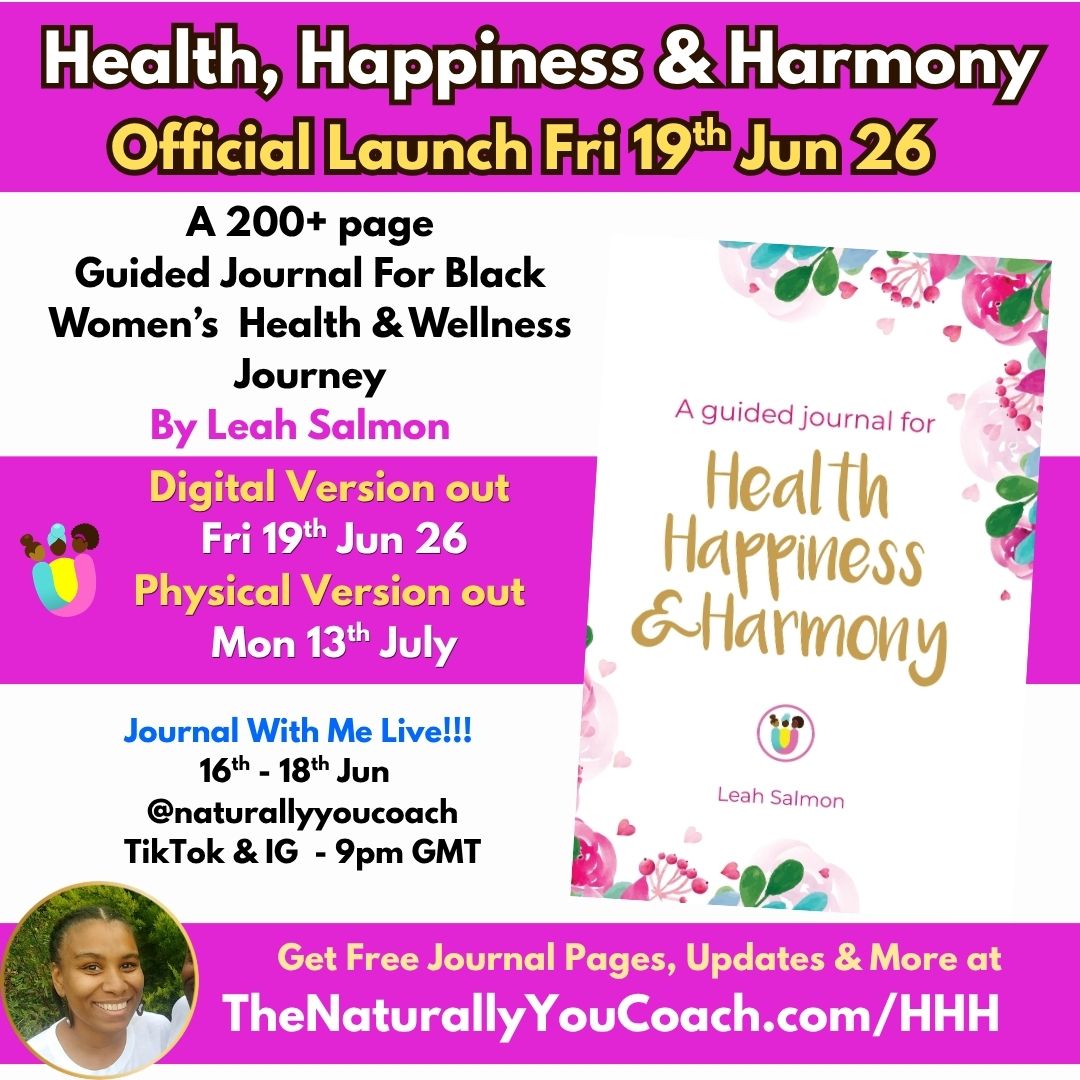 Health Happiness & Harmony - A guided journal for black women