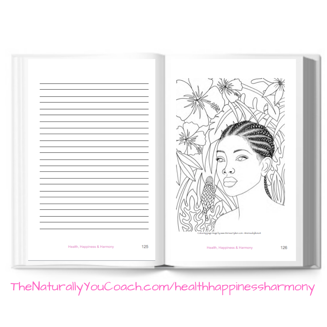 Health Happiness & Harmony - A guided journal for black women